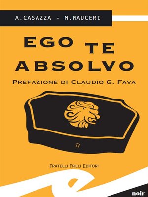 cover image of Ego te absolvo